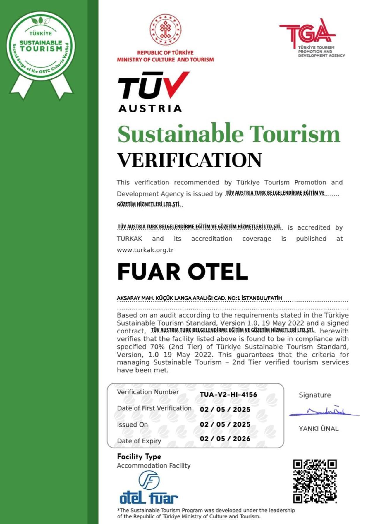 Fuar Otel 3*